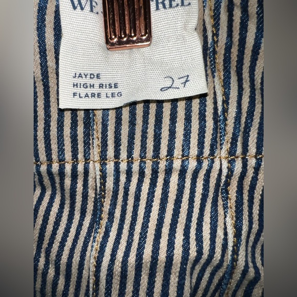 We The Free Jayde Railroad Flare Jeans - Picture 7 of 8